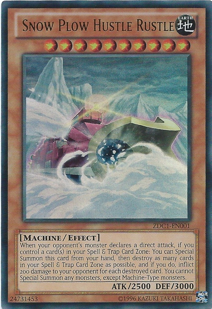 Image for Snow Plow Hustle Rustle (Yu-Gi-Oh! ZEXAL World Duel Carnival Promos) (ZDC1-EN001) - YuGiOh