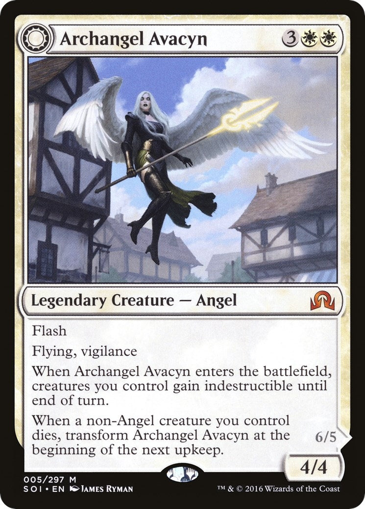 Image for Archangel Avacyn (Shadows over Innistrad) (5) - Magic: The Gathering
