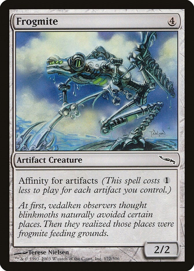 Image for Frogmite (Mirrodin) (172) - Magic: The Gathering