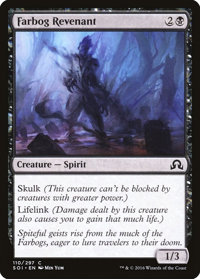Image for Farbog Revenant (Shadows over Innistrad) (110) - Magic: The Gathering
