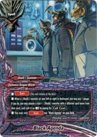 Image for Black Agenda (Break to the Future) (BT05/0084EN) - Future Card BuddyFight
