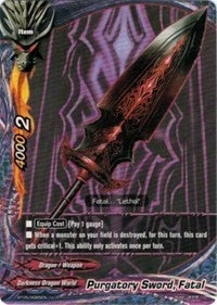 Image for Purgatory Sword, Fatal (Break to the Future) (BT05/0085EN) - Future Card BuddyFight