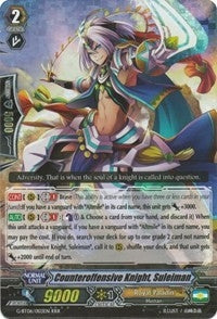 Image for Counteroffensive Knight, Suleiman (G-BT06: Transcension of Blade & Blossom) (G-BT06/003EN) - Cardfight Vanguard