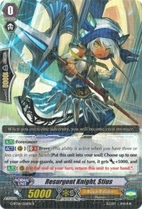 Image for Resurgent Knight, Stius (G-BT06: Transcension of Blade & Blossom) (G-BT06/026EN) - Cardfight Vanguard