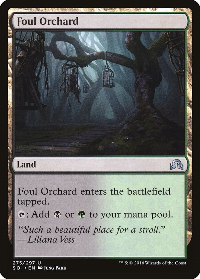 Image for Foul Orchard (Shadows over Innistrad) (275) - Magic: The Gathering