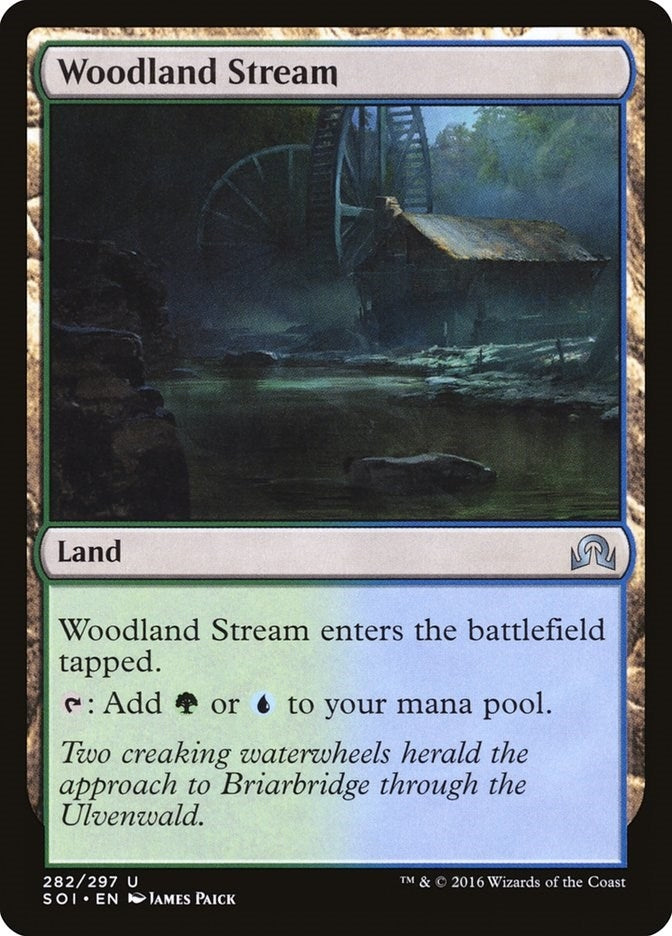 Image for Woodland Stream (Shadows over Innistrad) (282) - Magic: The Gathering