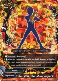 Image for Sun Fist, Sunshine Impact (Immortal Entities) (EB01/0001EN) - Future Card BuddyFight