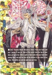 Image for Great Magician, Merlin (Darkness Fable) (BT04/0004EN) - Future Card BuddyFight