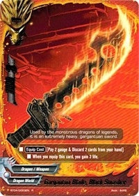Image for Gargantua Blade, Black Smasher (Darkness Fable) (BT04/0023EN) - Future Card BuddyFight