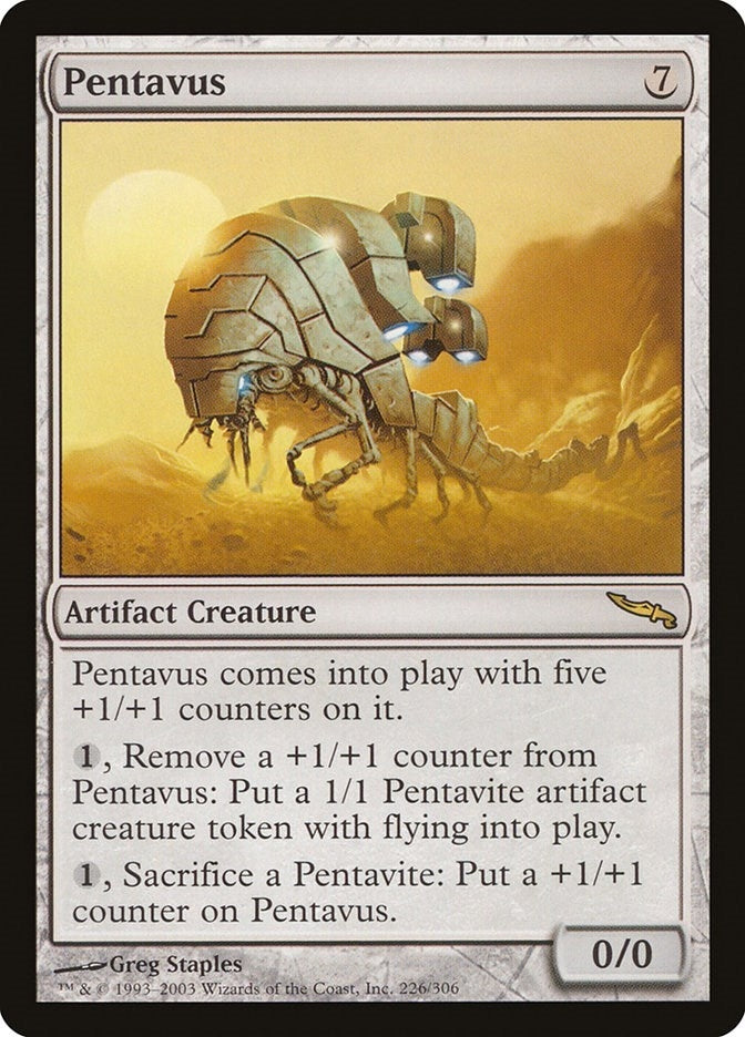 Image for Pentavus (Mirrodin) (226) - Magic: The Gathering