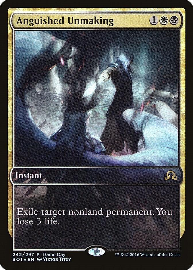 Image for Anguished Unmaking (Game Day & Store Championship Promos) (242) - Magic: The Gathering