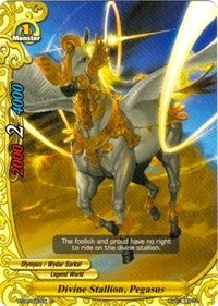 Image for Divine Stallion, Pegasus (Darkness Fable) (BT04/0087EN) - Future Card BuddyFight