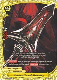 Image for Famous Sword, Hrunting (Darkness Fable) (BT04/0095EN) - Future Card BuddyFight