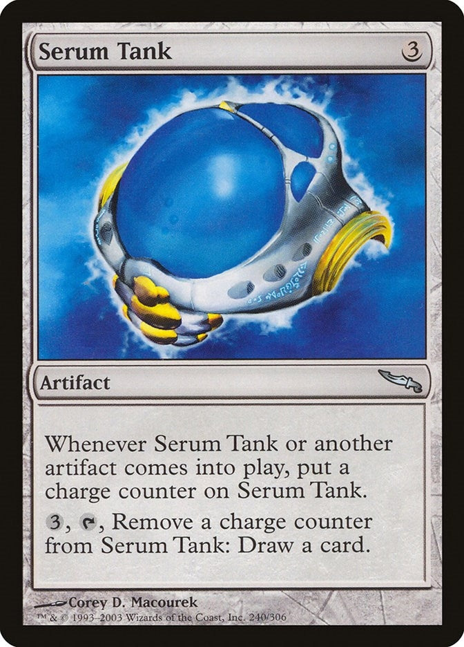Image for Serum Tank (Mirrodin) (240) - Magic: The Gathering