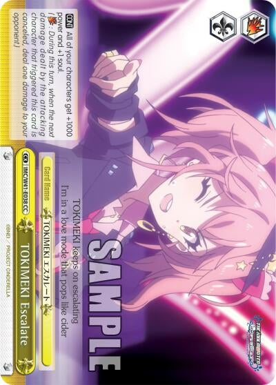 Image for TOKIMEKI Escalate (The iDOLM@STER Cinderella Girls) (IMC/W41-E038 CC) - Weiss Schwarz
