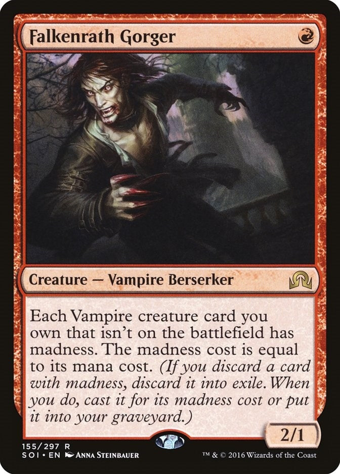 Image for Falkenrath Gorger (Shadows over Innistrad) (155) - Magic: The Gathering