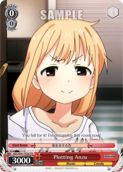 Image for Plotting Anzu (The iDOLM@STER Cinderella Girls) (IMC/W41-TE26 TD) - Weiss Schwarz