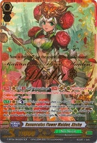 Image for Ranunculus Flower Maiden, Ahsha (G-BT06: Transcension of Blade & Blossom) (G-BT06/SR02EN) - Cardfight Vanguard