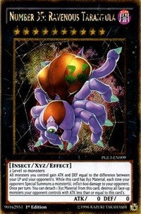 Image for Number 35: Ravenous Tarantula (Premium Gold: Infinite Gold) (PGL3-EN009) - YuGiOh