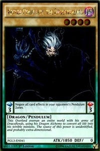 Image for Vector Pendulum, the Dracoverlord (Premium Gold: Infinite Gold) (PGL3-EN041) - YuGiOh