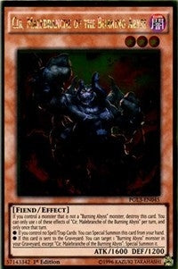 Image for Cir, Malebranche of the Burning Abyss (Premium Gold: Infinite Gold) (PGL3-EN045) - YuGiOh