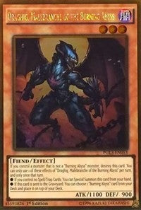 Image for Draghig, Malebranche of the Burning Abyss (Premium Gold: Infinite Gold) (PGL3-EN053) - YuGiOh
