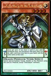 Image for Luster Pendulum, the Dracoslayer (Premium Gold: Infinite Gold) (PGL3-EN055) - YuGiOh