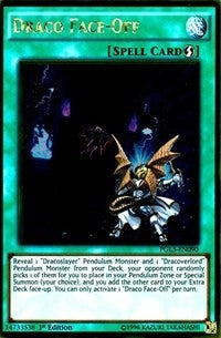 Image for Draco Face-Off (Premium Gold: Infinite Gold) (PGL3-EN090) - YuGiOh