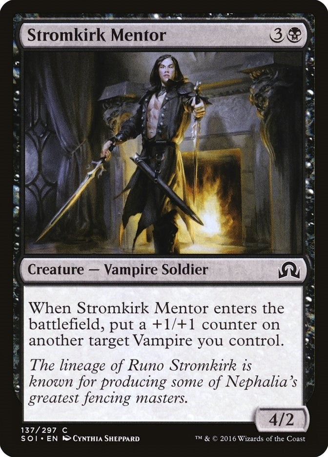 Image for Stromkirk Mentor (Shadows over Innistrad) (137) - Magic: The Gathering