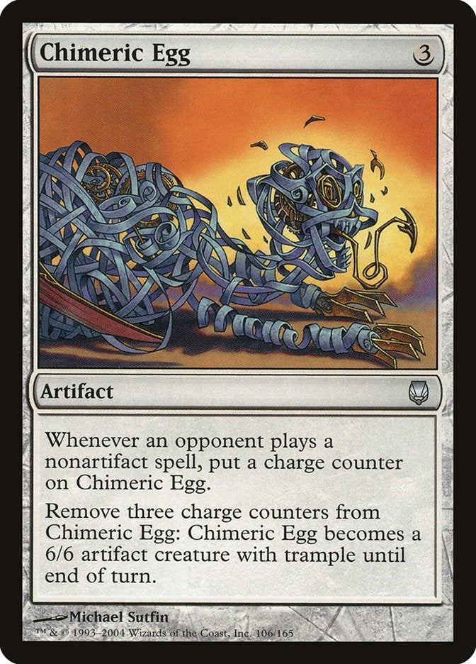 Image for Chimeric Egg (Darksteel) (106) - Magic: The Gathering
