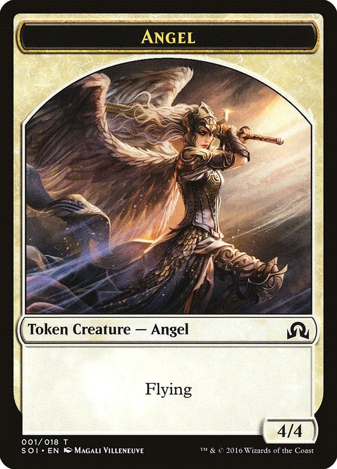 Image for Angel Token (Shadows over Innistrad) (1) - Magic: The Gathering