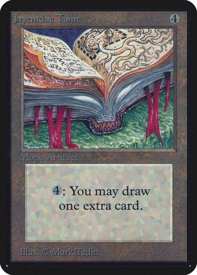 Image for Jayemdae Tome (Alpha Edition) - Magic: The Gathering