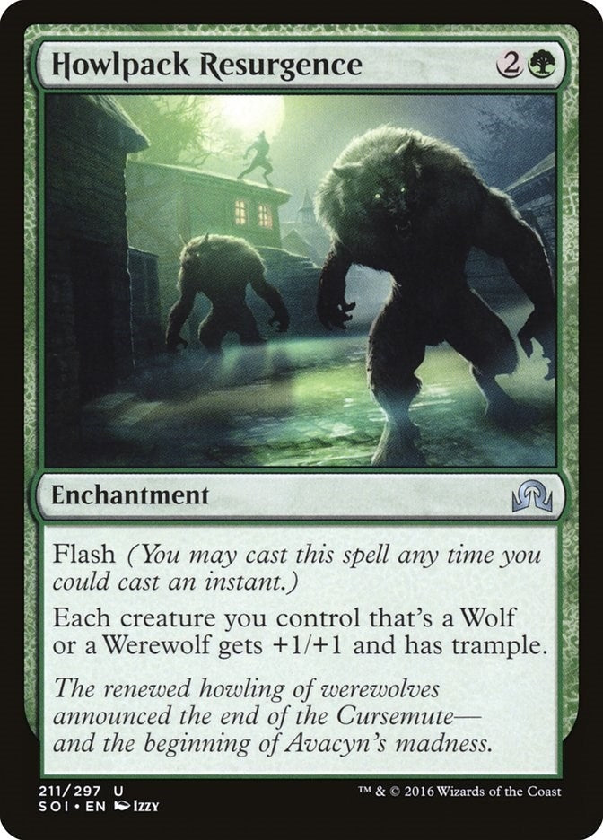 Image for Howlpack Resurgence (Shadows over Innistrad) (211) - Magic: The Gathering