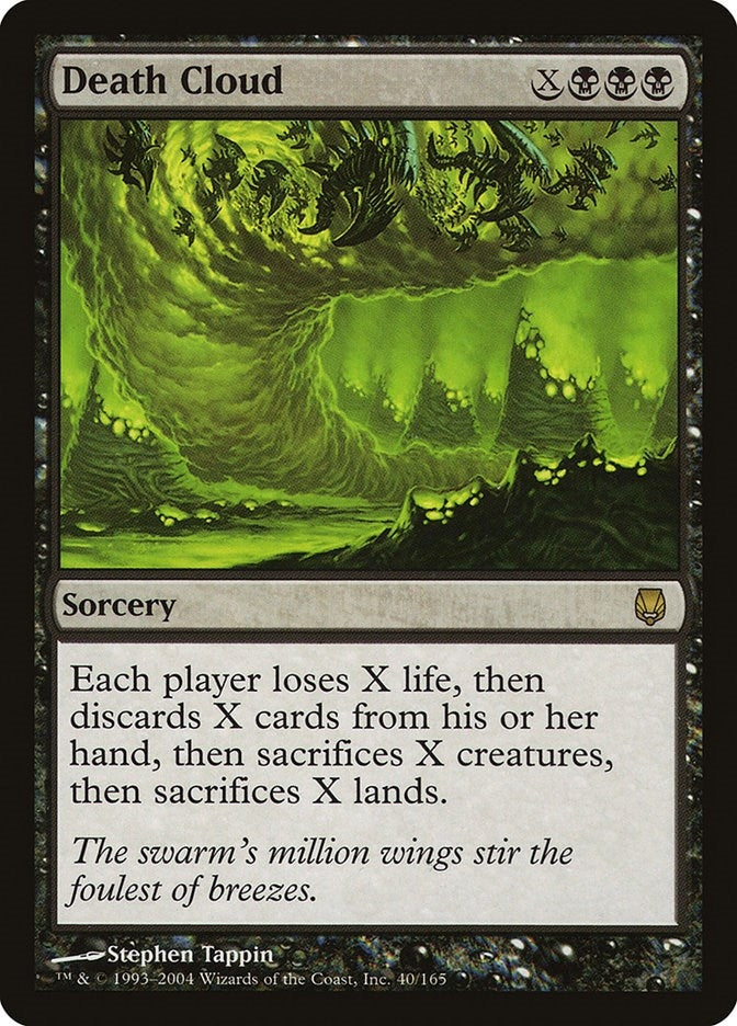 Image for Death Cloud (Darksteel) (40) - Magic: The Gathering