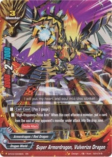 Image for Super Armordragon, Vulverize Dragon (Drum's Adventures) (BT03/0009EN) - Future Card BuddyFight