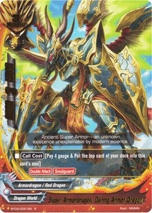 Image for Super Armordragon, Daring Armor Dragon (Drum's Adventures) (BT03/0021EN) - Future Card BuddyFight