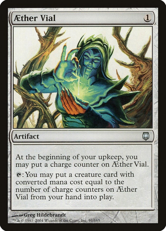 Image for Aether Vial (Darksteel) (91) - Magic: The Gathering