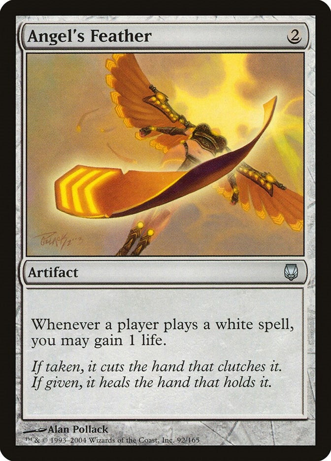 Image for Angel's Feather (Darksteel) (92) - Magic: The Gathering
