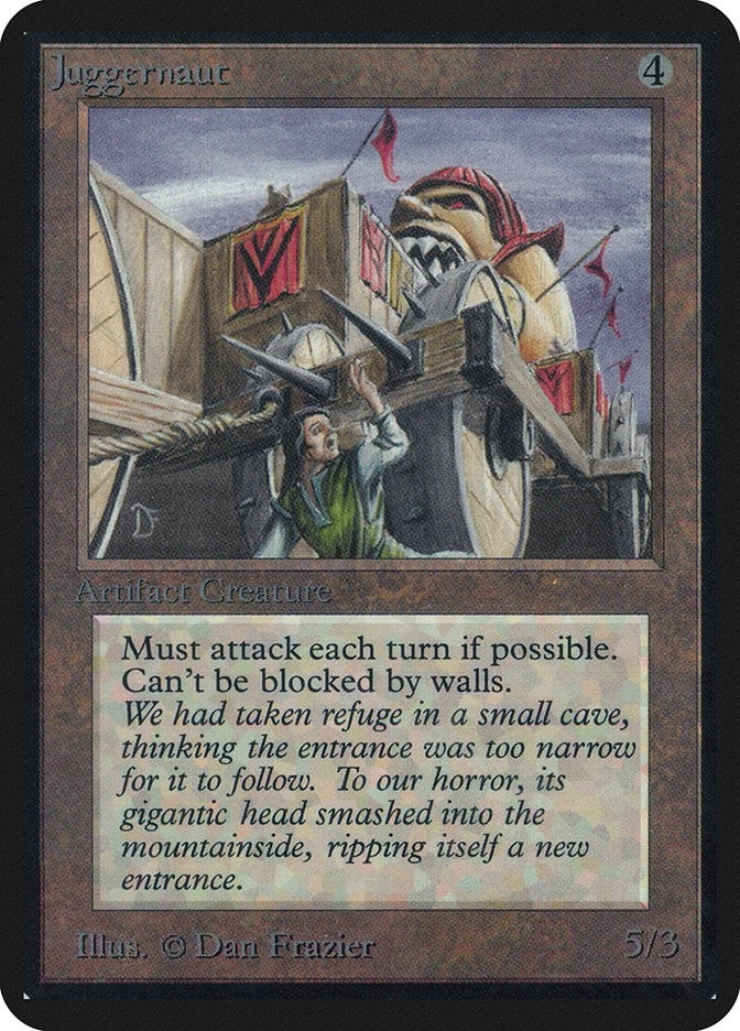 Image for Juggernaut (Alpha Edition) - Magic: The Gathering