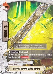 Image for Brave's Sword, Soma Sword (Drum's Adventures) (BT03/0043EN) - Future Card BuddyFight