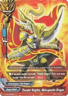 Image for Thunder Knights, Main-gauche Dragon (Drum's Adventures) (BT03/0082EN) - Future Card BuddyFight