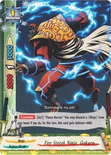 Image for Fire Streak Ninja, Gokuen (Drum's Adventures) (BT03/0094EN) - Future Card BuddyFight