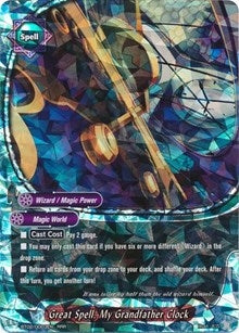 Image for Great Spell, My Grandfather Clock (Cyber Ninja Squad) (BT02/0003EN) - Future Card BuddyFight
