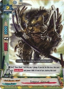 Image for Tempest, Garo-oh (Cyber Ninja Squad) (BT02/0016EN) - Future Card BuddyFight