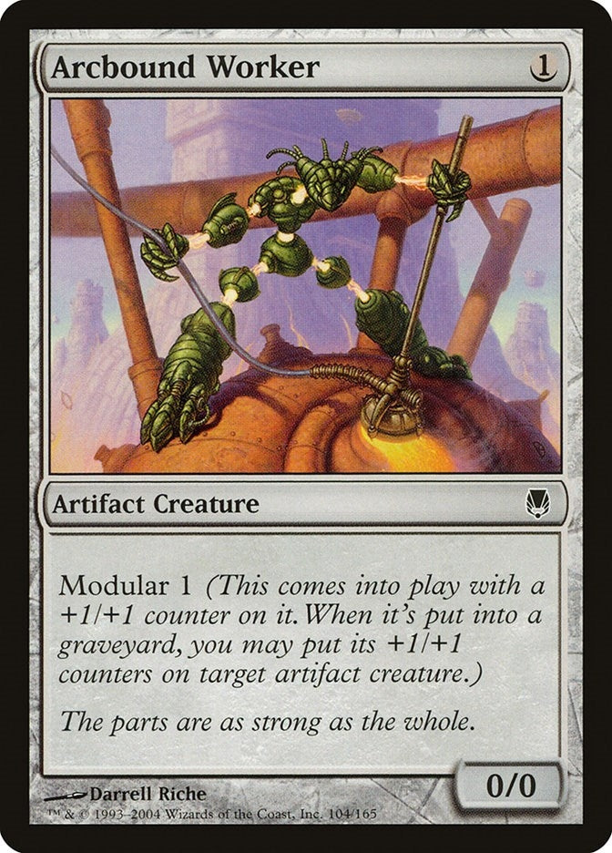 Image for Arcbound Worker (Darksteel) (104) - Magic: The Gathering