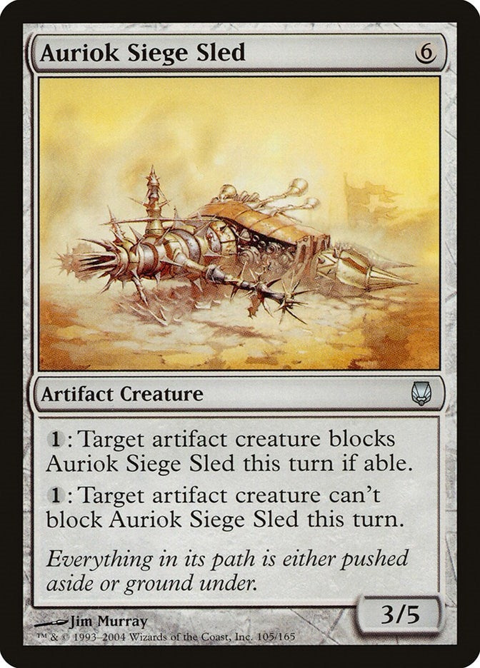 Image for Auriok Siege Sled (Darksteel) (105) - Magic: The Gathering