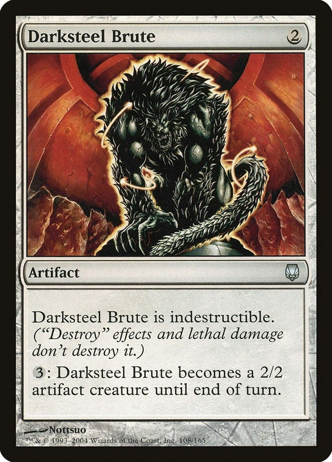Image for Darksteel Brute (Darksteel) (108) - Magic: The Gathering