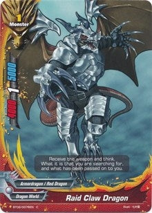Image for Raid Claw Dragon (Cyber Ninja Squad) (BT02/0076EN) - Future Card BuddyFight