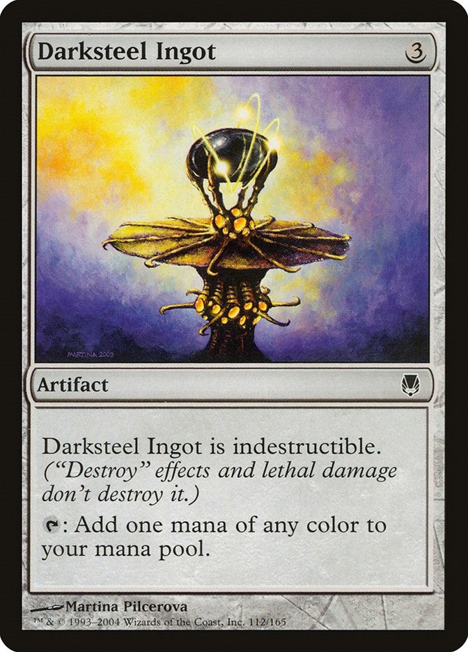 Image for Darksteel Ingot (Darksteel) (112) - Magic: The Gathering