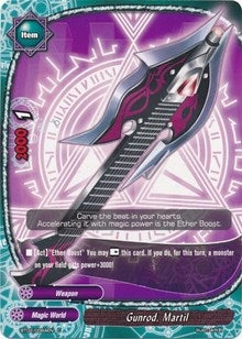 Image for Gunrod, Martil (Cyber Ninja Squad) (BT02/0084EN) - Future Card BuddyFight